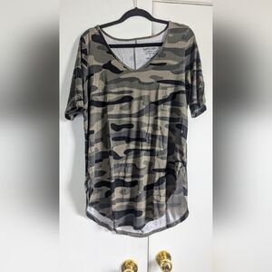 Camo size 0 Torrid Soft knit